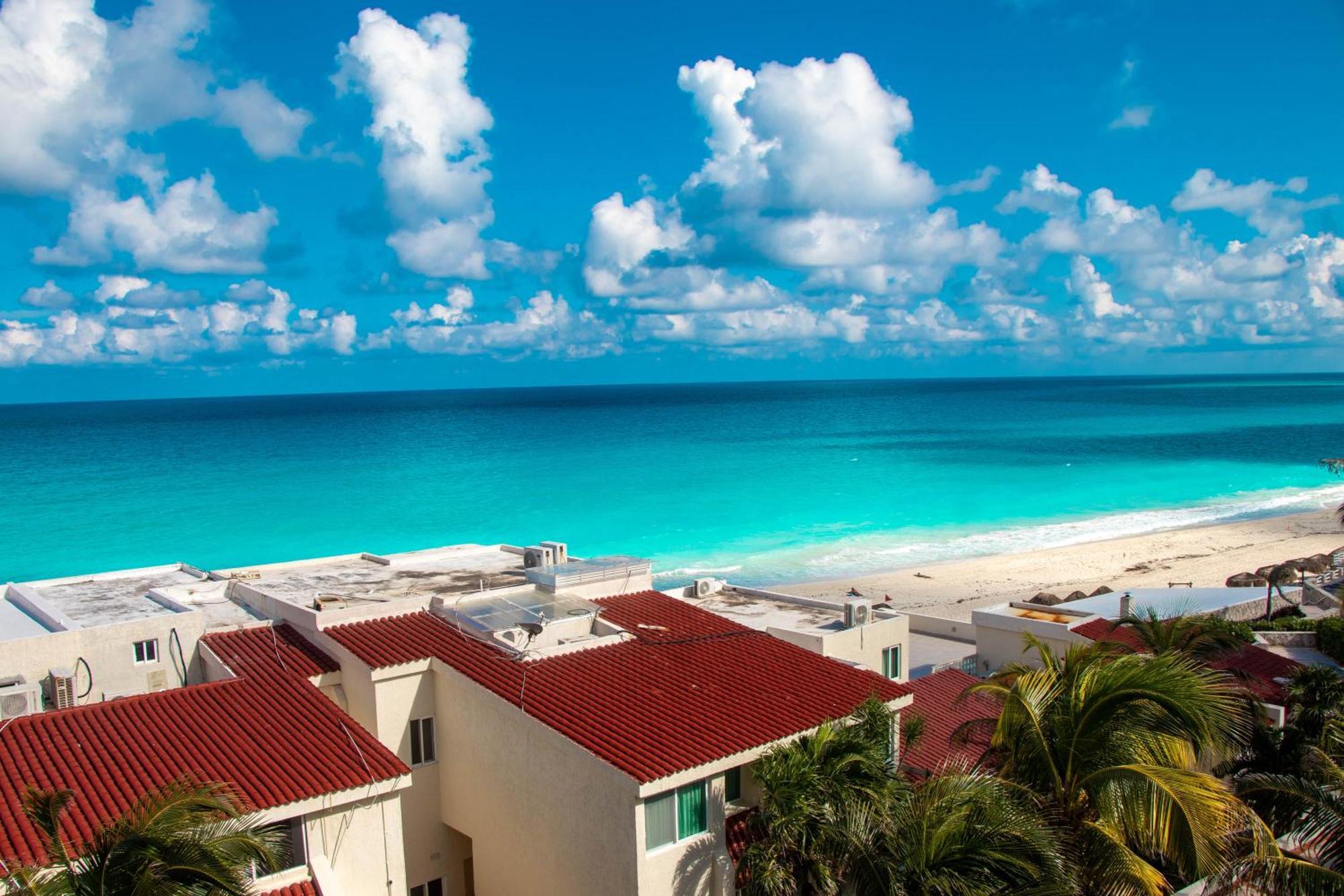 קנקון Rodero By Solymar Beach Front Condos In Hotel Zone חדר תמונה